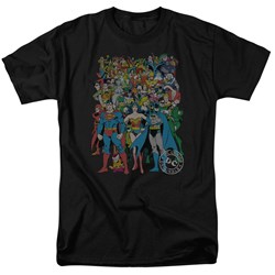 Dc Comics - Original Universe Adult T-Shirt In Black