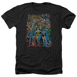 DC Comics - Mens Original Universe Heather T-Shirt