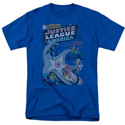 Dc Comics - No. 28 Adult T-Shirt In Royal Blue
