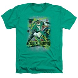 Dc Comics - Mens Space Sector 2814 T-Shirt In Kelly Green