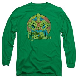 DC Comics - Mens Martian Manhunter Long Sleeve T-Shirt