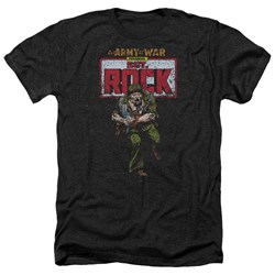 DC Comics - Mens Sgt Rock Heather T-Shirt