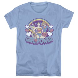 Dc - Womens Retro Girl Power T-Shirt