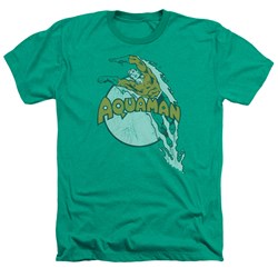 Dc Comics - Mens Splash T-Shirt In Kelly Green