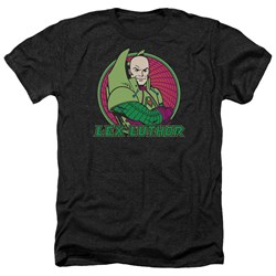 DC Comics - Mens Lex Luthor Heather T-Shirt