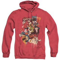 Dc - Mens Dripping Characters Hoodie