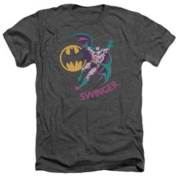 Dc Comics - Mens Swinger T-Shirt In Charcoal