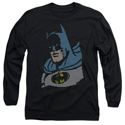Dc - Mens Lite Brite Batman Longsleeve T-Shirt