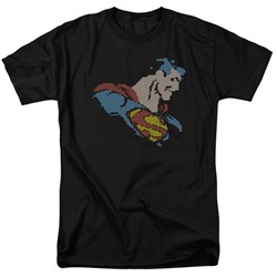 Dc - Mens Lite Brite Superman T-Shirt