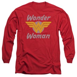 Dc - Mens Wonder Wings Longsleeve T-Shirt