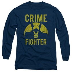 Dc - Mens Fight Crime Long Sleeve T-Shirt