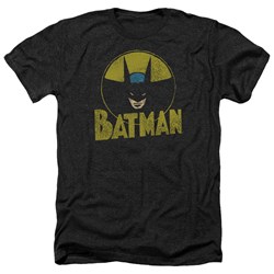 DC Comics - Mens Circle Bat Heather T-Shirt