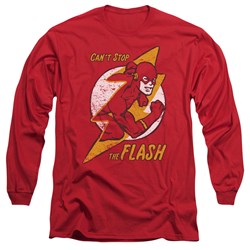 Dc - Mens Flash Bolt Long Sleeve T-Shirt