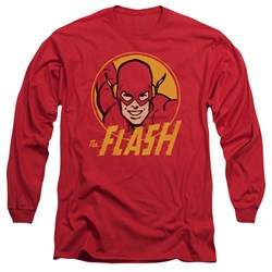 Dc - Mens Flash Circle Long Sleeve T-Shirt
