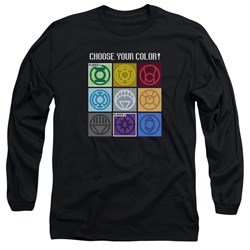 Dc - Mens Choose Your Color Long Sleeve T-Shirt