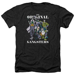 DC Comics - Mens Original Gangsters Heather T-Shirt