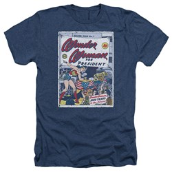 DC Comics - Mens Ww For President Heather T-Shirt