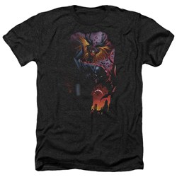 Batman - Mens Batman & Robin #1 Heather T-Shirt