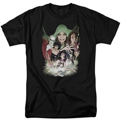 Justice League, The - Mens Justice League Dark T-Shirt In Black