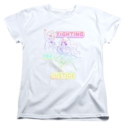 Dc Superhero Girls - Womens Fighting For Justice T-Shirt