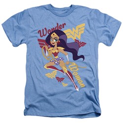 Dc Superhero Girls - Mens Wonder Woman Heather T-Shirt