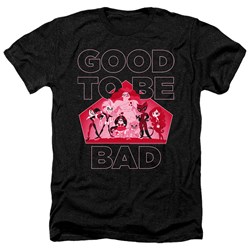 Dc Superhero Girls - Mens Good To Be Bad Heather T-Shirt