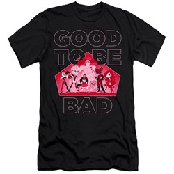 Dc Superhero Girls - Mens Good To Be Bad Premium Slim Fit T-Shirt