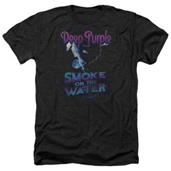 Deep Purple - Mens Smokey Water Heather T-Shirt