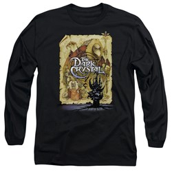 Dark Crystal - Mens Poster Long Sleeve Shirt In Black