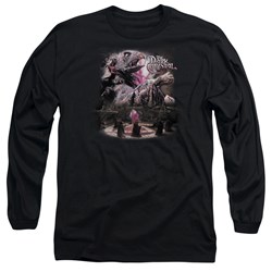 Dark Crystal - Mens Power Mad Long Sleeve Shirt In Black