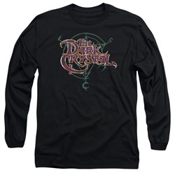 Dark Crystal - Mens Symbol Logo Long Sleeve Shirt In Black