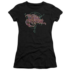 The Dark Crystal - Symbol Logo Juniors T-Shirt In Black
