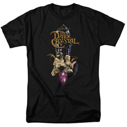 The Dark Crystal - Crystal Quest Adult T-Shirt In Black
