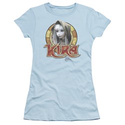 The Dark Crystal - Kira Circle Juniors T-Shirt In Light Blue