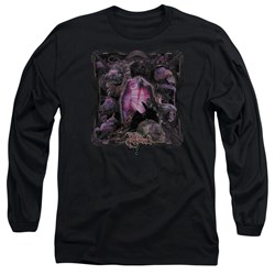 Dark Crystal - Mens Lust For Power Long Sleeve Shirt In Black
