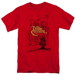 Dark Crystal - Mens Poster Lines T-Shirt