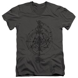Dark Crystal - Mens Dream Spiral V-Neck T-Shirt