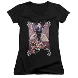 Dark Crystal - Juniors Wicked Poster V-Neck T-Shirt