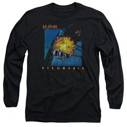Def Leppard - Mens Pyromania Long Sleeve T-Shirt
