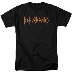 Def Leppard - Mens Horizontal Logo T-Shirt