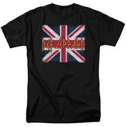 Def Leppard - Mens Union Jack T-Shirt