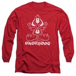 Underdog - Mens Outline Under Longsleeve T-Shirt