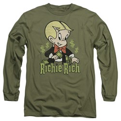 Richie Rich - Mens Rich Logo Longsleeve T-Shirt