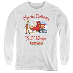 Santa Claus Is Comin To Town - Youth Kluger Long Sleeve T-Shirt