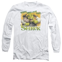 Shrek - Mens Ogres Need Love Longsleeve T-Shirt