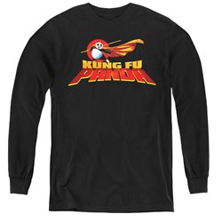 Kung Fu Panda - Youth Logo Long Sleeve T-Shirt