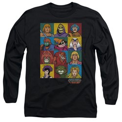 Masters Of The Universe - Mens Character Heads Longsleeve T-Shirt