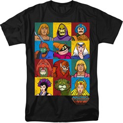 Masters Of The Universe - Mens Character Heads T-Shirt