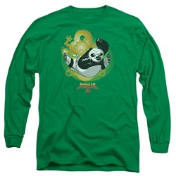 Kung Fu Panda - Mens Drago Po Long Sleeve T-Shirt