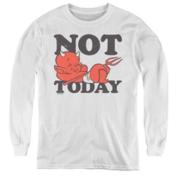Hot Stuff - Youth Not Today Long Sleeve T-Shirt
